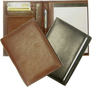Junior Leather Wallet Notepad Holder